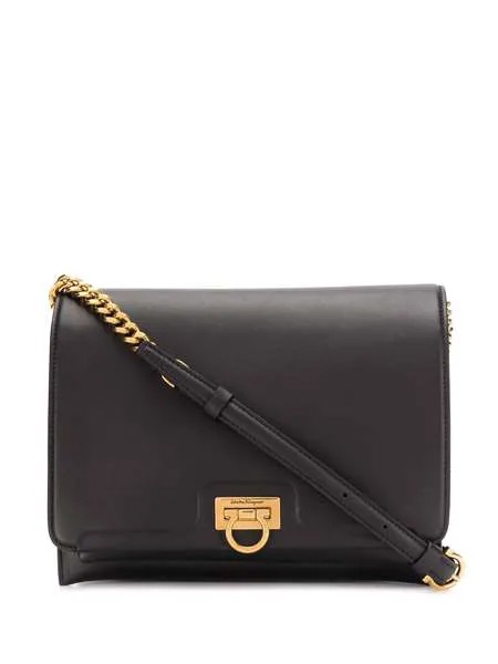 Salvatore Ferragamo сумка на плечо Trifolio с откидным верхом
