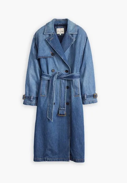 Тренч SPADE Levi's, темно-синий деним