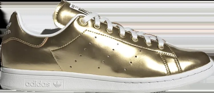 Кроссовки Adidas Stan Smith 'Gold Metallic', золотой