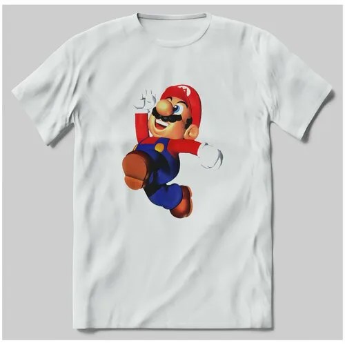 Футболка с принтом Mario - 102