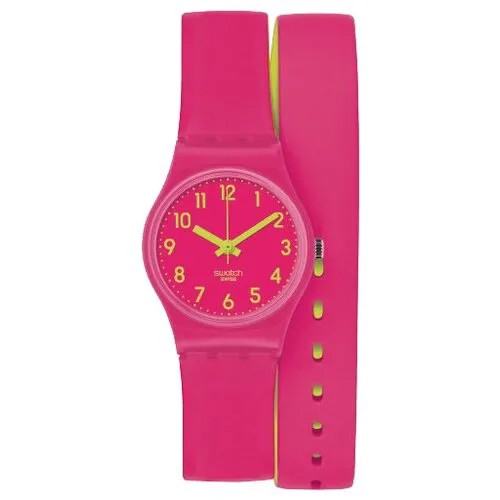 Наручные часы swatch, розовый