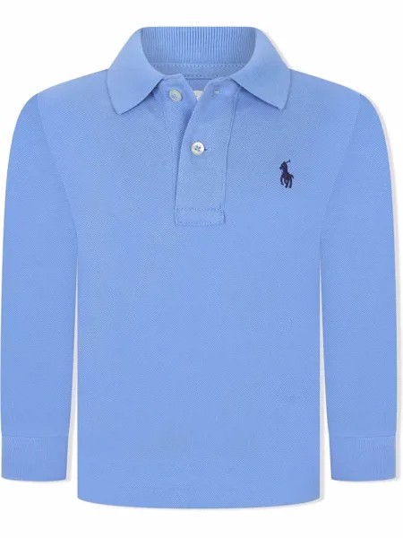 Ralph Lauren Kids рубашка поло Polo Pony с длинными рукавами