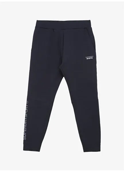 Удобные мужские спортивные штаны темно-синего цвета M7011104A98T_SPORT TECH LOGO TAPERE Superdry, темно-синий