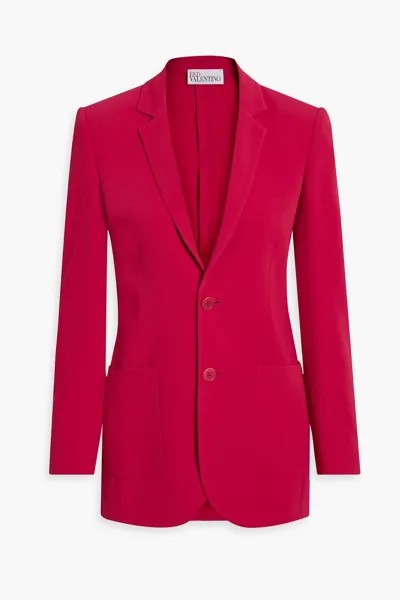 Креповый пиджак REDVALENTINO, красный