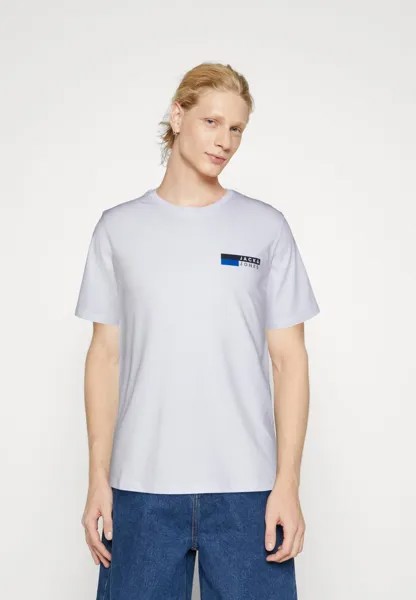 Футболка с принтом O-NECK Jack & Jones, цвет white