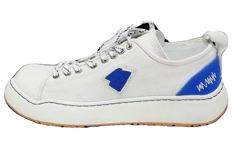 Кроссовки ADER ERROR Paneled Canvas Sneakers, белый