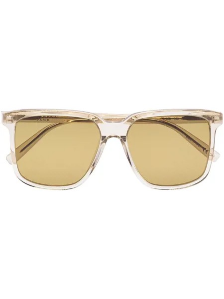 Saint Laurent Eyewear солнцезащитные очки SL480 в квадратной оправе