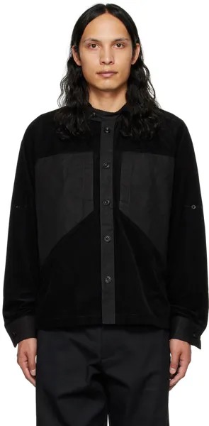Черная байкерская рубашка Nicholas Daley