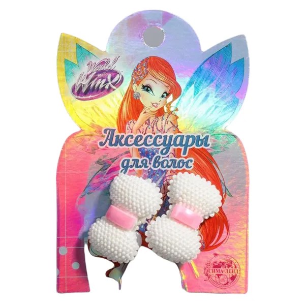 Заколка женская WINX World of WINX, белый