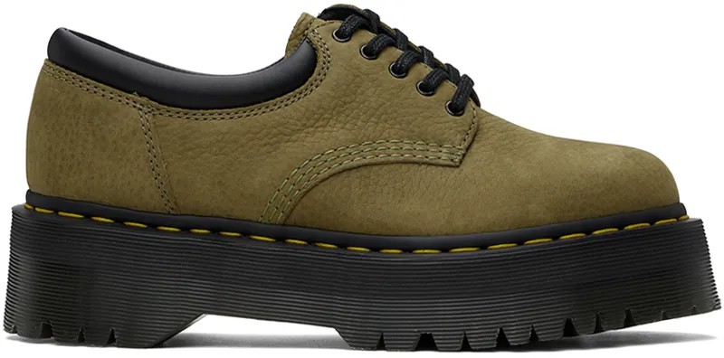 Зеленые дерби 8053 Quad Dr. Martens