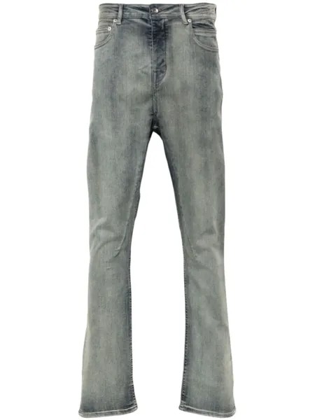 Rick Owens DRKSHDW джинсы Detroit Cut, синий