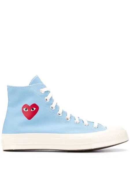 Comme des Garçons кеды Chuck 70 из коллаборации с Converse, синий