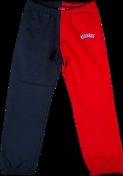 Спортивные брюки Supreme Split Sweatpant 'Navy', синий