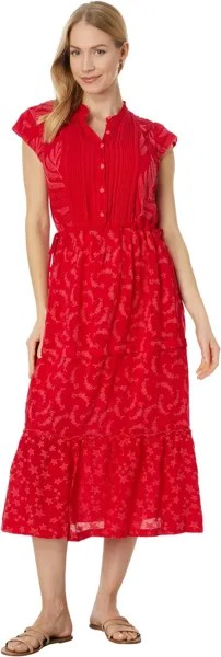 Платье Johnny Was Vitaly Slip Dress, цвет Rose Red