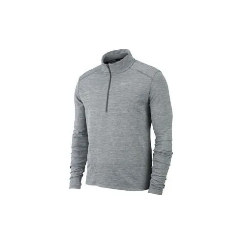 Лонгслив NIKE, размер S, серый