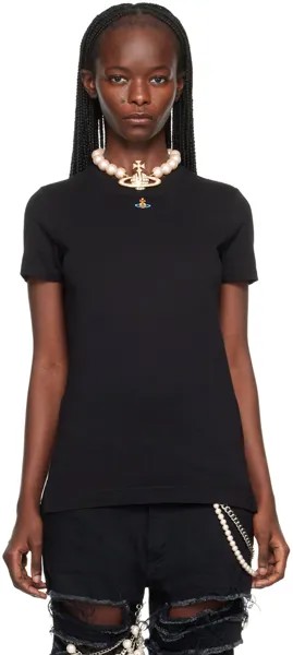 Черная футболка Orb Peru Vivienne Westwood