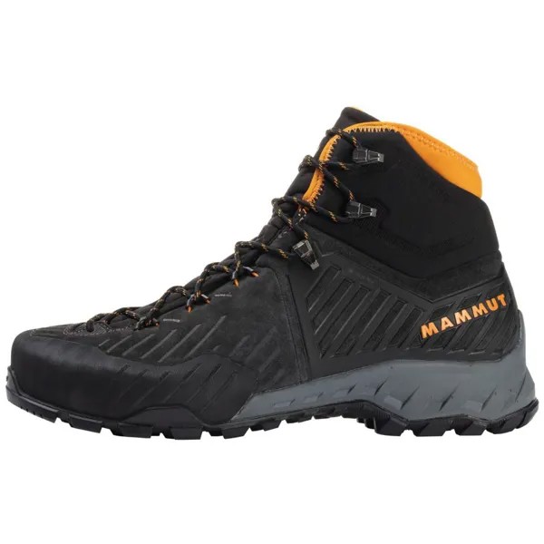 Ботинки Mammut Alnasca Pro II Mid Goretex Mountaineering, серый