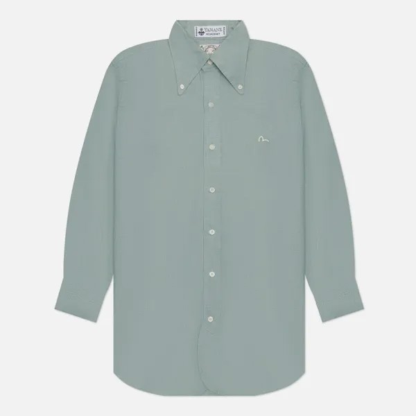 Мужская рубашка Evisu Nashville 3 Button-Down Chambray зелёный, Размер L