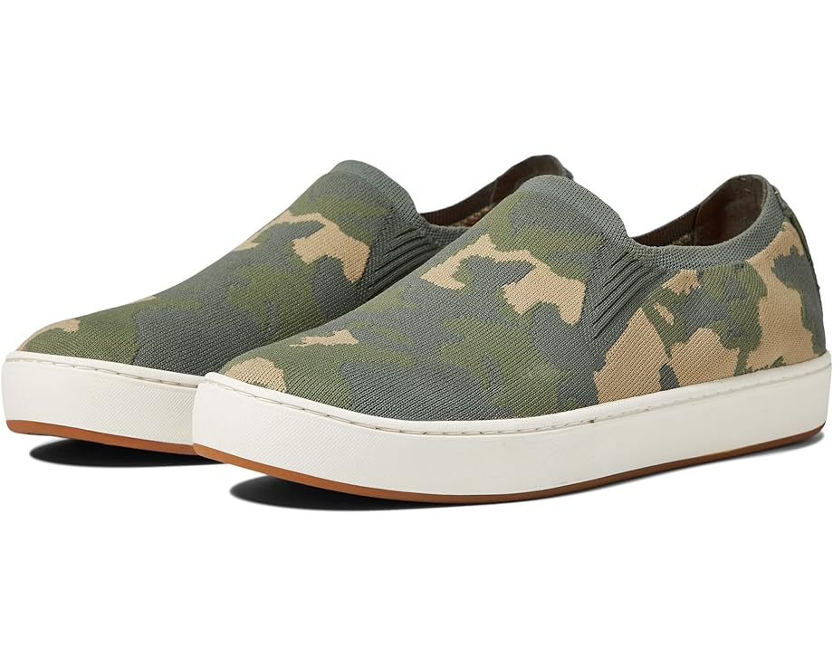 Кроссовки L.L.Bean Eco Bay Knit Sneaker Slip-On, цвет Deep Moss Camo