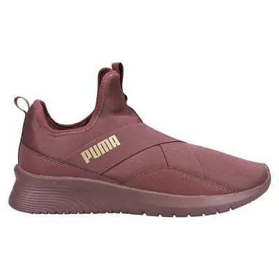 Красные женские слипоны Puma Radiate Mid Refresh Повседневная обувь 37771402