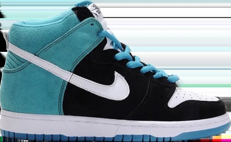 Кроссовки Nike Dunk High Pro SB 'Send Help', бирюзовый