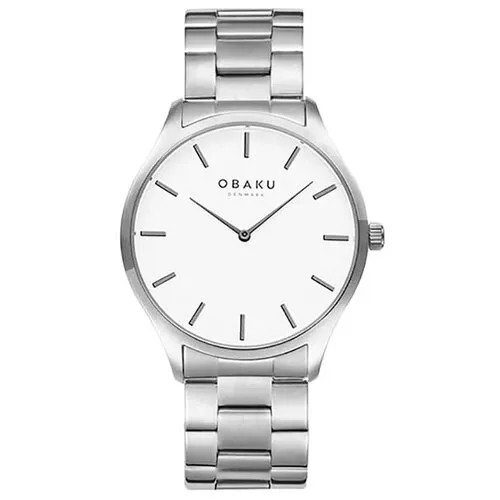 Наручные часы OBAKU Часы Obaku Tang Lille V260LXCISC, серебряный