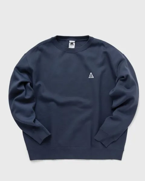Флис Nike Acg Therma-Fit Fleece Crew, цвет thunder blue/summit white