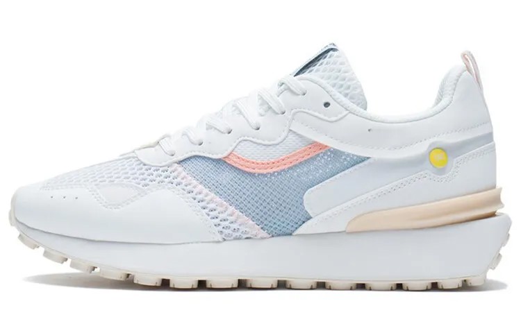 LINING Fangyuan Classic Lifestyle Shoes Women's Low-top Off-white / Standard White / Light Navel Blue