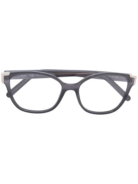 Chloé Eyewear очки в оправе квадратной формы