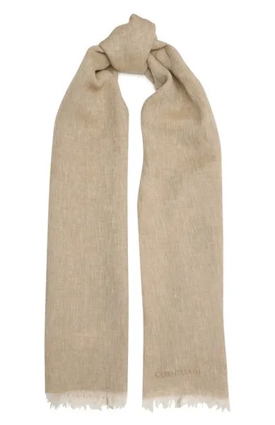 Льняной шарф Corneliani