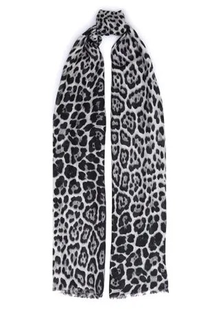 Шелковый шарф Saint Laurent