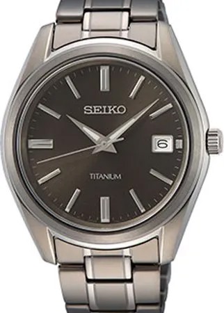 Японские наручные  мужские часы Seiko SUR375P1. Коллекция Discover More