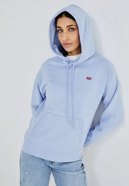Толстовка Standard Hoodie Levi's, цвет brunnera blue