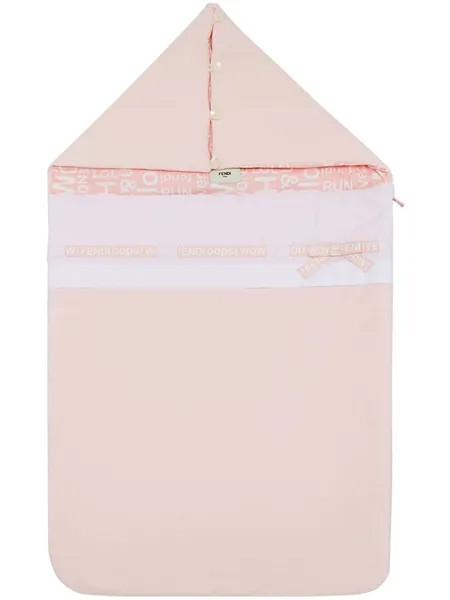 Fendi Kids printed sleeping bag