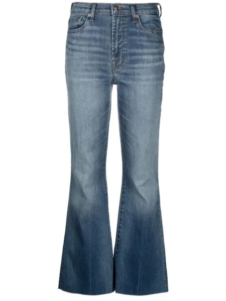 7 For All Mankind укороченные джинсы bootcut Betty Boot Traveller, синий