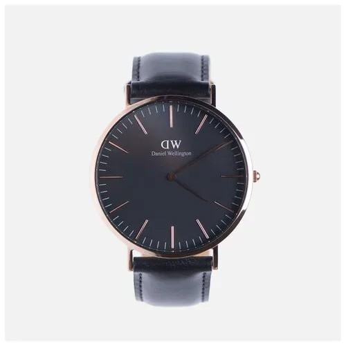 Наручные часы Daniel Wellington Classic Sheffield чёрный , Размер ONE SIZE