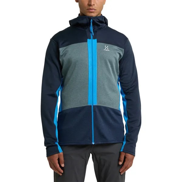 Куртка Haglofs ROC Flash Mid Hooded, нави синий