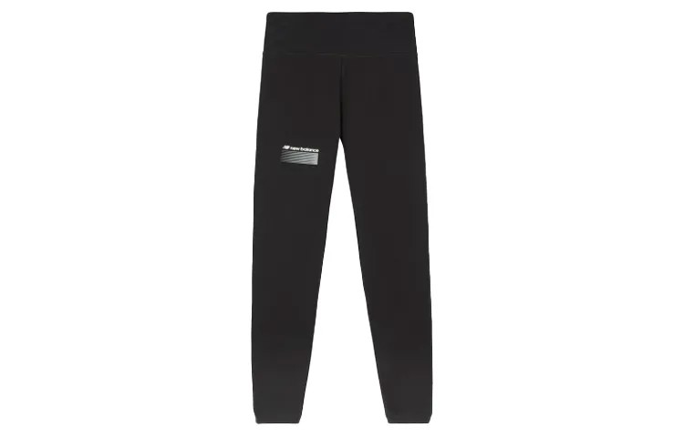 Трикотажные спортивные штаны женские черные New Balance