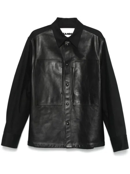 Jil Sander джинсовая рубашка Sea Island, черный