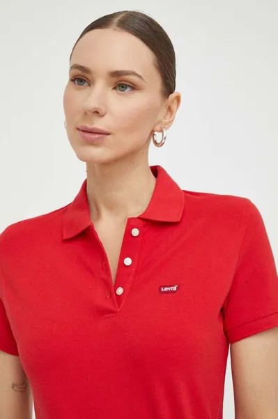Поло Levi's, красный