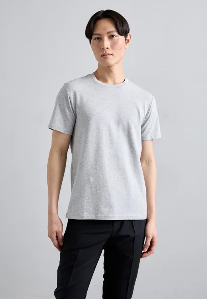 Футболка с принтом TEE Filippa K, цвет light grey melange