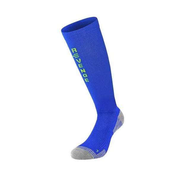 Технические носки для взрослых, длинные, серые, для горного бега, фитнеса, мультиспорта R-EVENGE, цвет azul