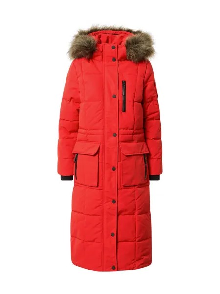Зимнее пальто Superdry, цвет Red/Fire Red