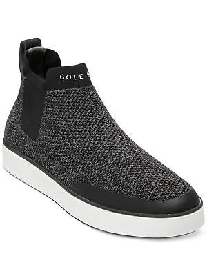 Женские легкие слипоны с носком Nantucket черного цвета с принтом COLE HAAN Chelsea 6 B