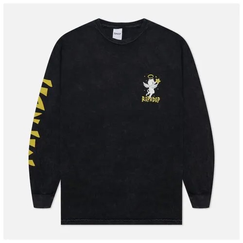 Мужской лонгслив Ripndip Lullaby чёрный, Размер L