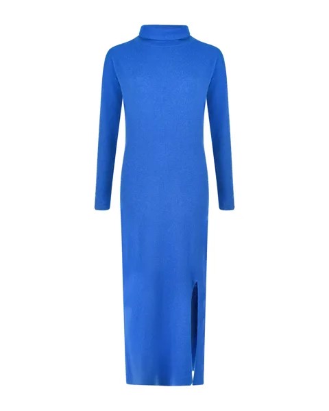 Синее платье из кашемира Allude