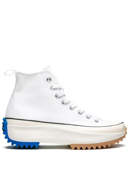 JW Anderson кеды Run Star Hike из коллаборации с Converse, белый