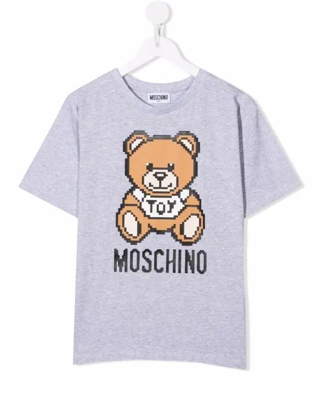 Moschino Kids Toy Bear print T-shirt