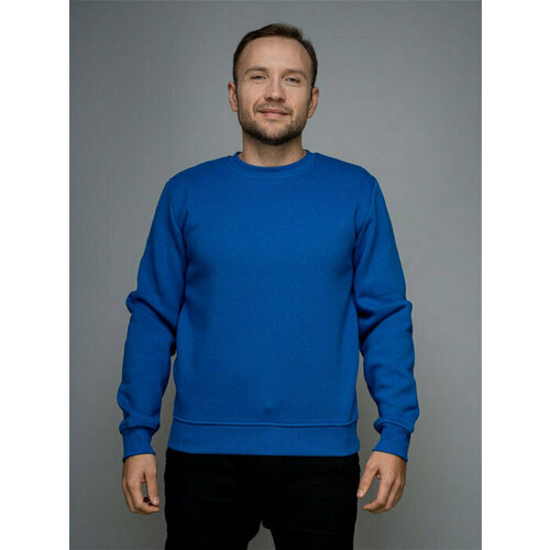 Свитшот Uzcotton, размер 48-50\L, , синий