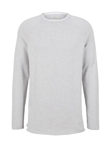 Пуловер TOM TAILOR Denim BASIC, серый